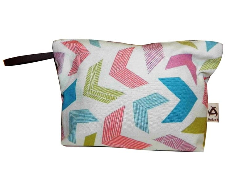 Polyester Astara printed travel pouch, Shape: Square