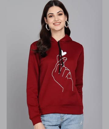 Raabta Fashion Women Regular Jacket ( Maroon )