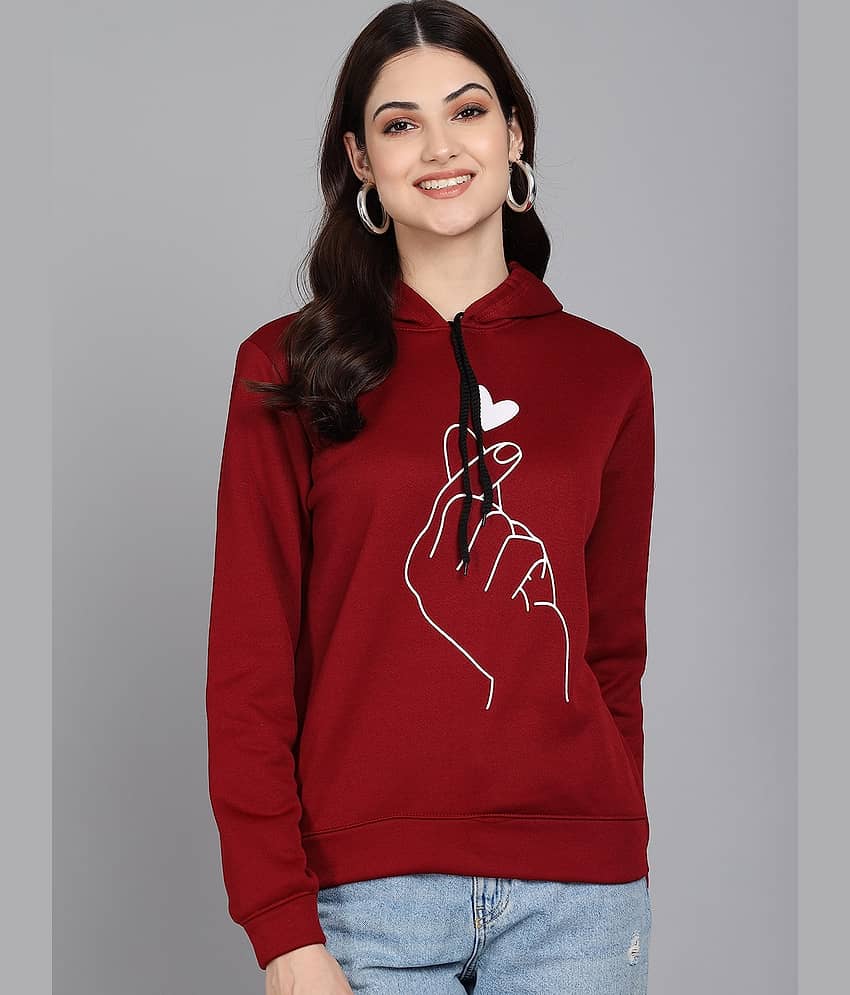 Raabta Fashion Women Regular Jacket ( Maroon )