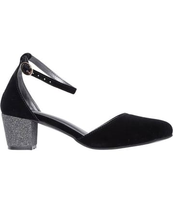 MARC LOIRE Black Block Heels