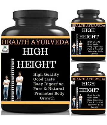 Hindustan Herbal high height plain flavor 0.3 kg Powder Pack of 3