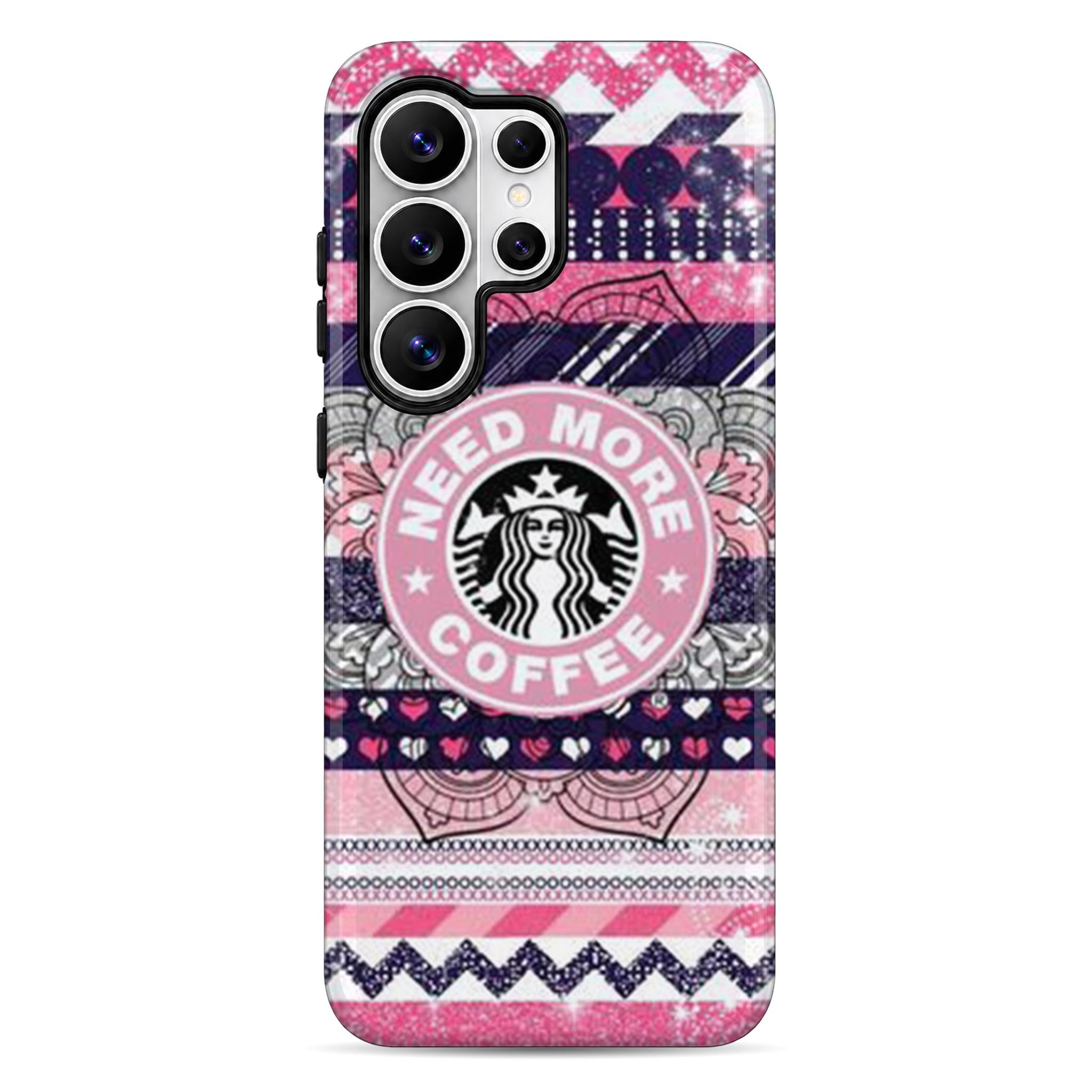 Coffee Mandala Armour Mobile Case