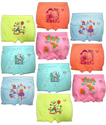 HAP Pack of 10 Boys Cotton Boxers ( Multi Color )