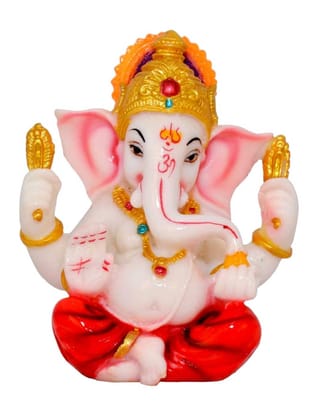 Lord Ganesh Ideal for Home Decore or Showpiece or Pooja or Decoration Car
