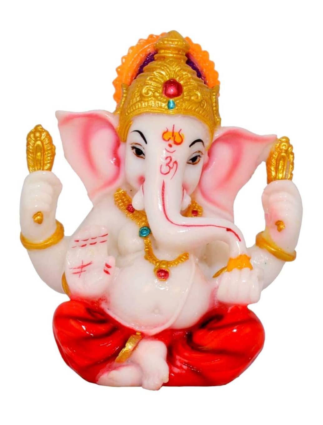 Lord Ganesh Ideal for Home Decore or Showpiece or Pooja or Decoration Car