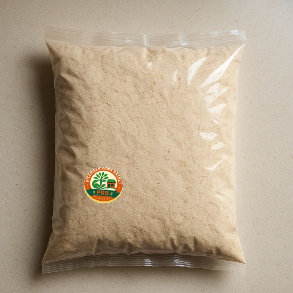 Pitambar Rana Basket's singhara flour