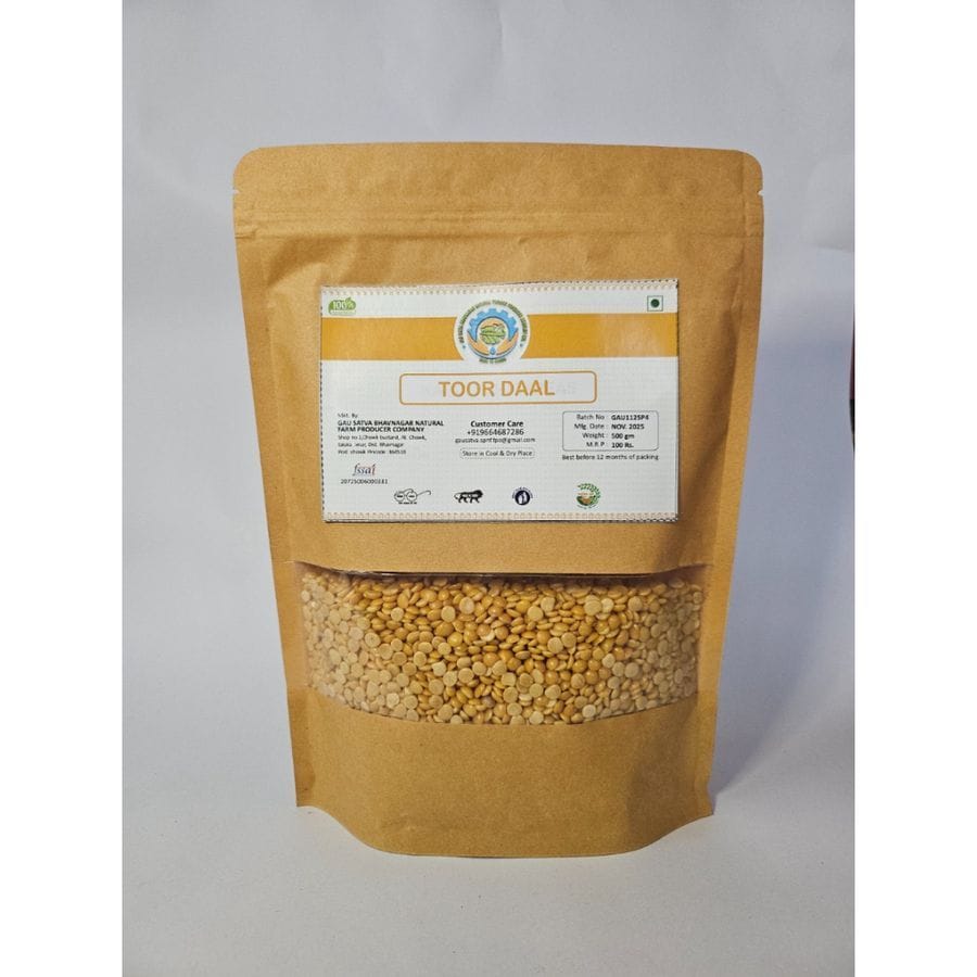 Toor Daal - 1 kg - One pack of Toor Daal