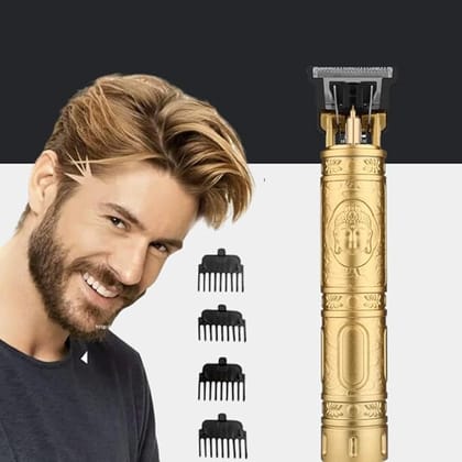 T9 Professional Barber Hair Trimmer for Men with USB Charging | Zero Gap Blade Cordless Clipper