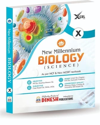 New Millennium Biology Science Class X, NCERT Textbook, Objective MCQs, Subjective Questions, Competency Wallet New Millennium Biology Science Class X, NCERT Textbook, Objective MCQs, Subjective Questions, Competency Wallet