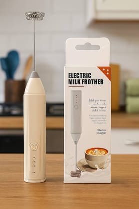 Rechargable Premium Coffee Beater (Multicolour) ( 1 Pcs )