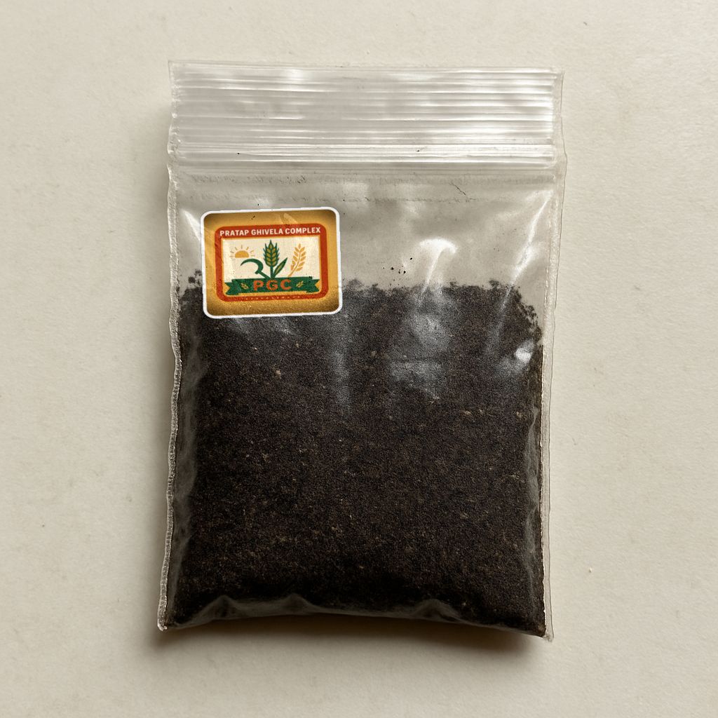 Pratap Ghivela Complex's black salt powder
