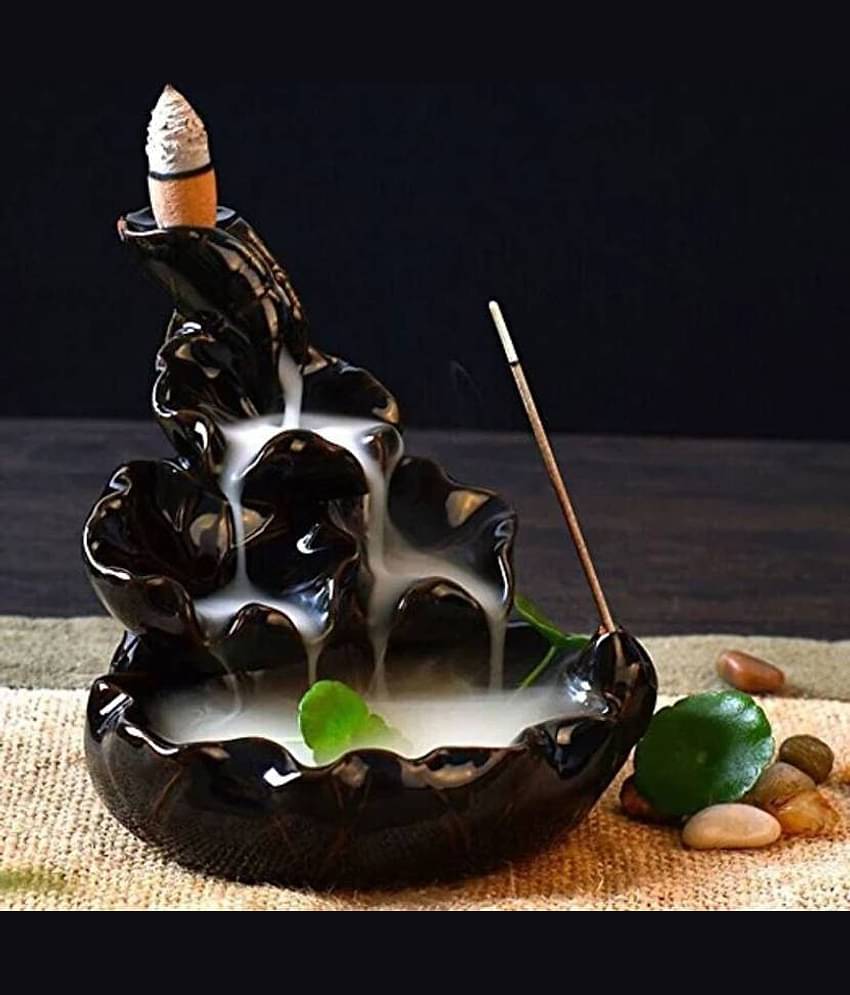 BECKON VENTURE Smoke Backflow Showpiece 11 cm - Pack of 1