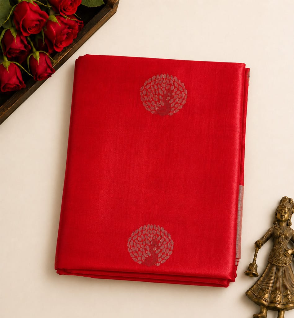 Handloom Chanderi Silk By Silk Saree