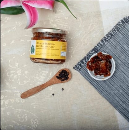 Khatta Mitha Nimbu Achaar - 400 G