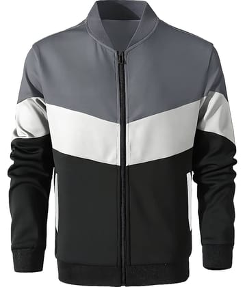 risemax Polyester Men's Casual Jacket - Multicolor 1 ( Pack of 1 )