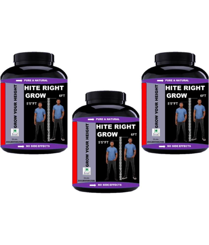 Hindustan Herbal HITE RIGHT GROW 0.3 kg Powder Pack of 3