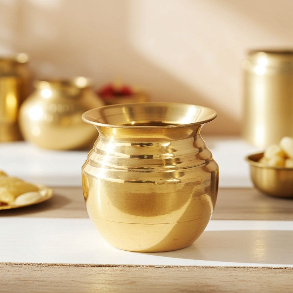 Brass Handi Lota No. 8 , 730 ML (ZMAS284 G)