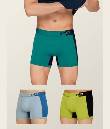 XYXX Pack of 3 Modal Trunks For Men's ( Multicolor )