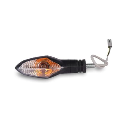 Varroc Front RH & Rear LH Indicator for Plsr NS200 Bike | Durable Build & Superior Performance | Resists Water and Corrosion | Shockproof | Easy Installation with Pre-Wiring | Pack of 2