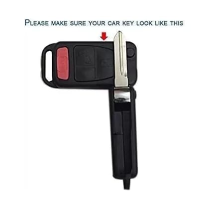 Silicon Key Cover for Mahinndra Bollero 2019, 2018, 2017 Durable & Stylish Key Fob Protector, Custom Fit, and Enhanced Protection (Black Pack of 1)