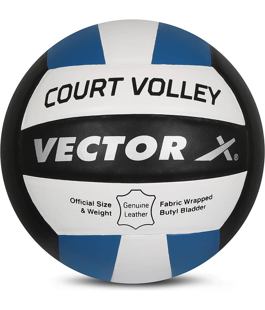 Vector X Court Volleyball Genuine Leather 18 Panels (Size 4)