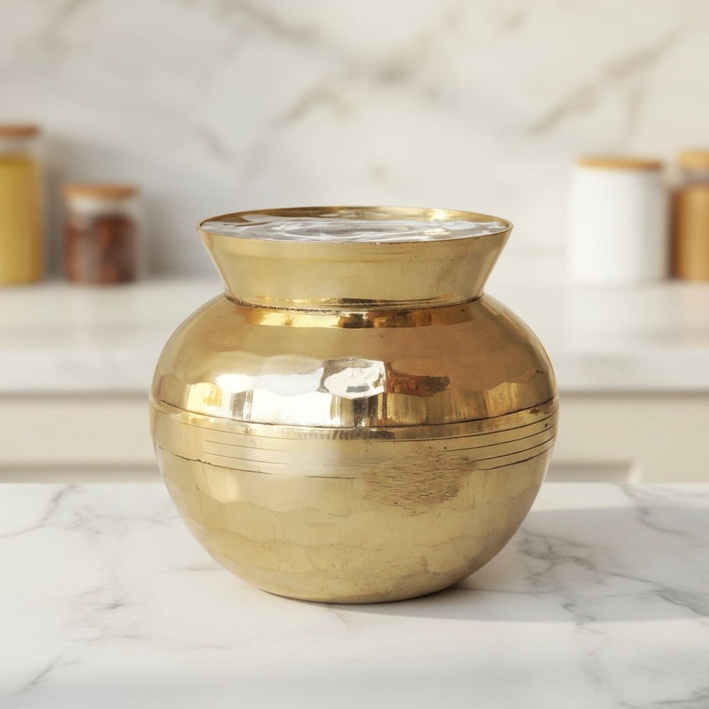 Brass Diamond Lota No. 1, 400 ML (ZMAS481 C)