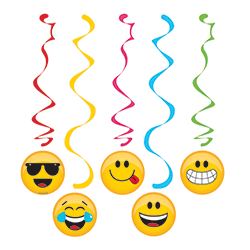 Wanna Party Emojies Danglers - 5PC