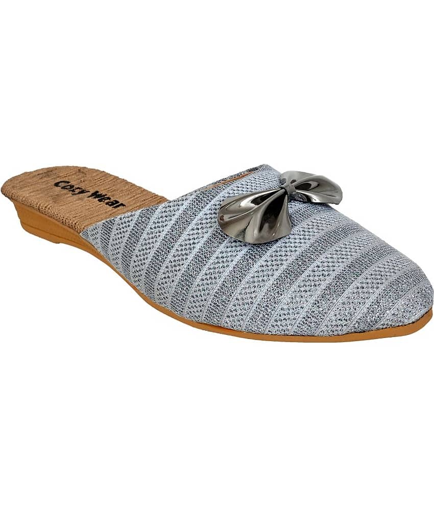 Cozy Wear Cream Women's Mules