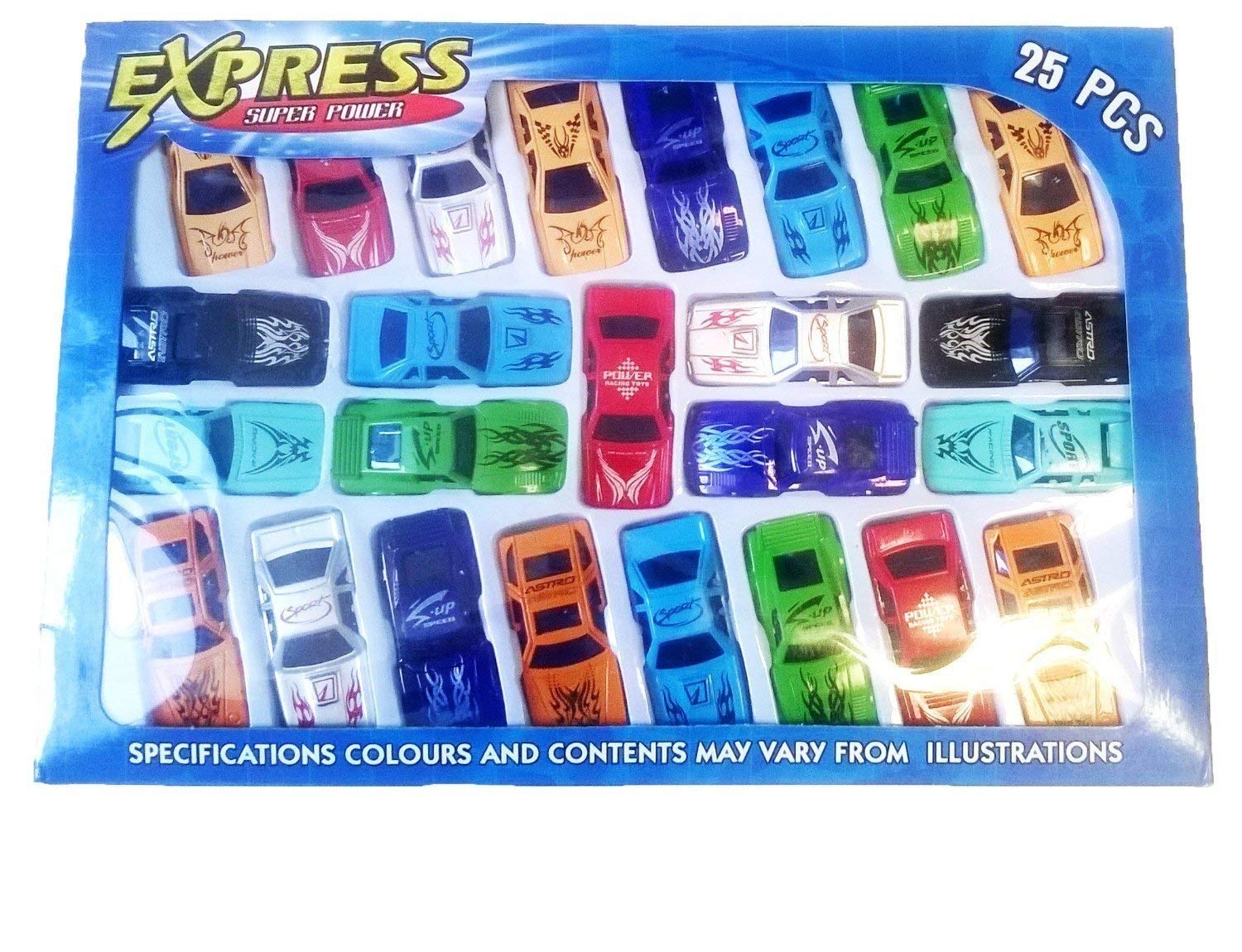 Nawani Cars Set for Kids - 25 Pieces