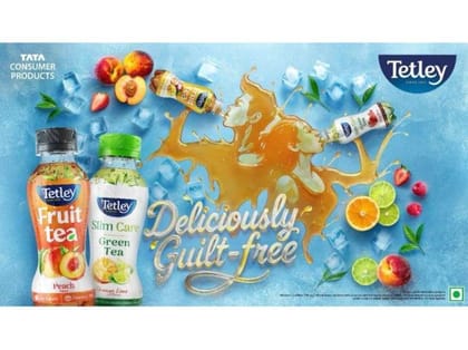 Tetley Ready to drink Green Tea, Mixed Berry, No added sugar 200 ml