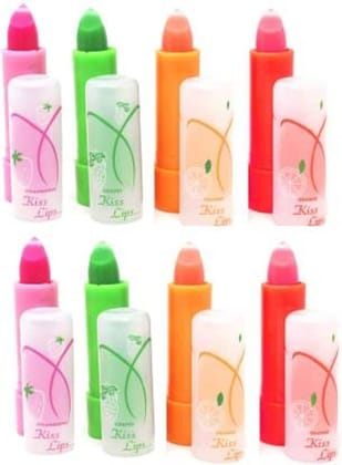 Elecsera PERFECT PROFESSIONAL CLASSY MAGIC COLOR 3D LIP BALM FRUITY FRUIT FRUIT (Pack of: 8, 20 g)