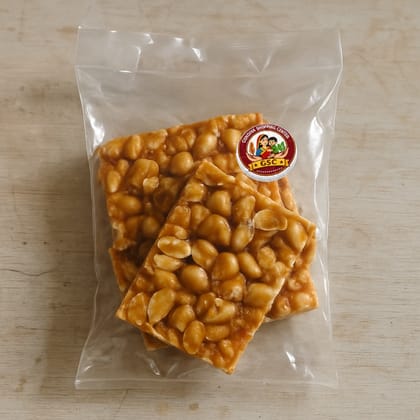 Gendiya Shopping Center's peanut chikki