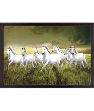 Indianara - Abstract Painting With Frame