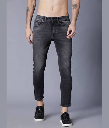 Highlander Slim Fit Clean Look Men's Jeans - Charcoal ( Pack of 1 )