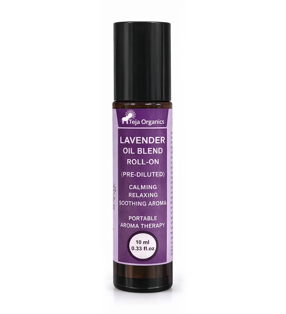 Lavender Roll-On 10 ml | Lavender Essential Oil Roll On | Aromatherapy Blend | help reduce stress, calm the mind, and support restful sleep.