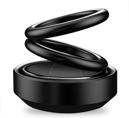 Car Solar Perfume Air Freshener Auto Rotation Double Ring Suspension Essential Oil Diffuser Aromatherapy Decoration Accessories for Car, Family, Vehicle (Multicolour) (SOLAR POWER CAR AROMA) Car Solar Perfume Air Freshener Auto Rotation Double Ring Suspension Essential Oil Diffuser Aromatherapy Decoration Accessories for Car, Family, Vehicle (Multicolour) (SOLAR POWER CAR AROMA)