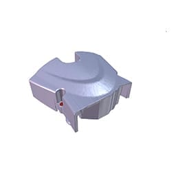 COVER REAR L CRANK CASE - HF 100 | HF Deluxe | Passion Pro - 11360ACK000S