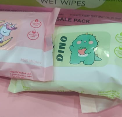 Esmi- *Wet Tissue Pouch*  ( Pink )