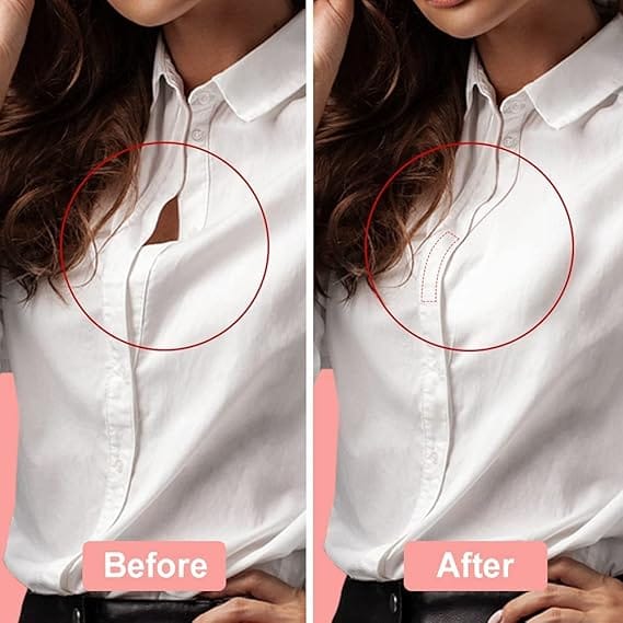 Delhi Deals Double Sided Transparent Fashion Tape 36 Strips Gentle on Skin and Fabrics