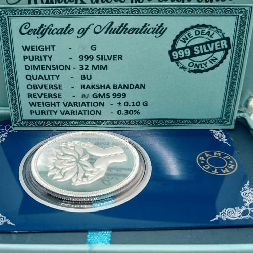 Coin100percent Pure Sterling silver Coin 03