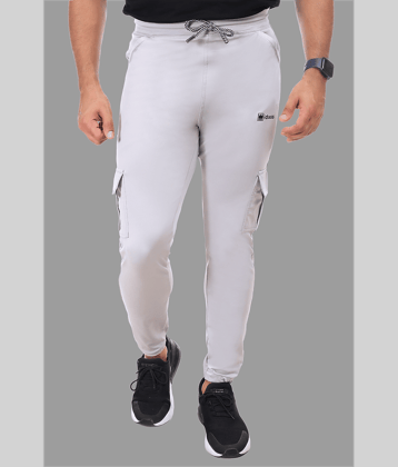 IDASS - Light Grey Lycra Men's Joggers ( Pack of 1 )