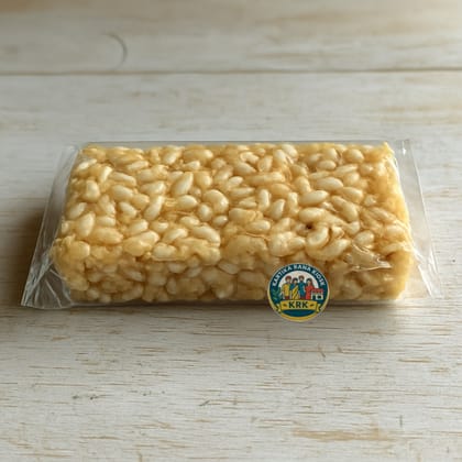 Kartika Rana Kiosk's puffed rice chikki