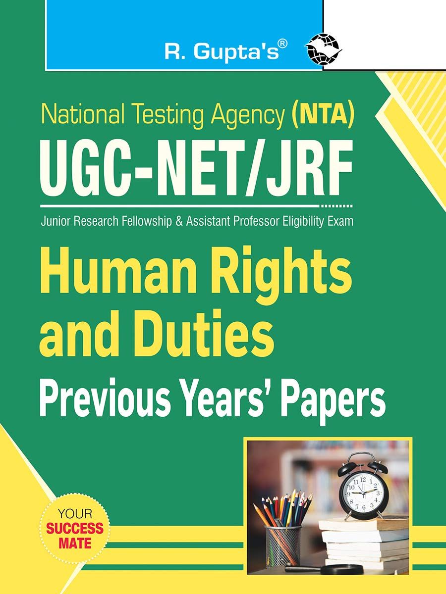 NTA-UGC-NET/JRF: Human Rights and Duties (Paper II)'Previous Years' Papers [Paperback] [Apr 10, 2025] RPH Editorial Board (R-2225)