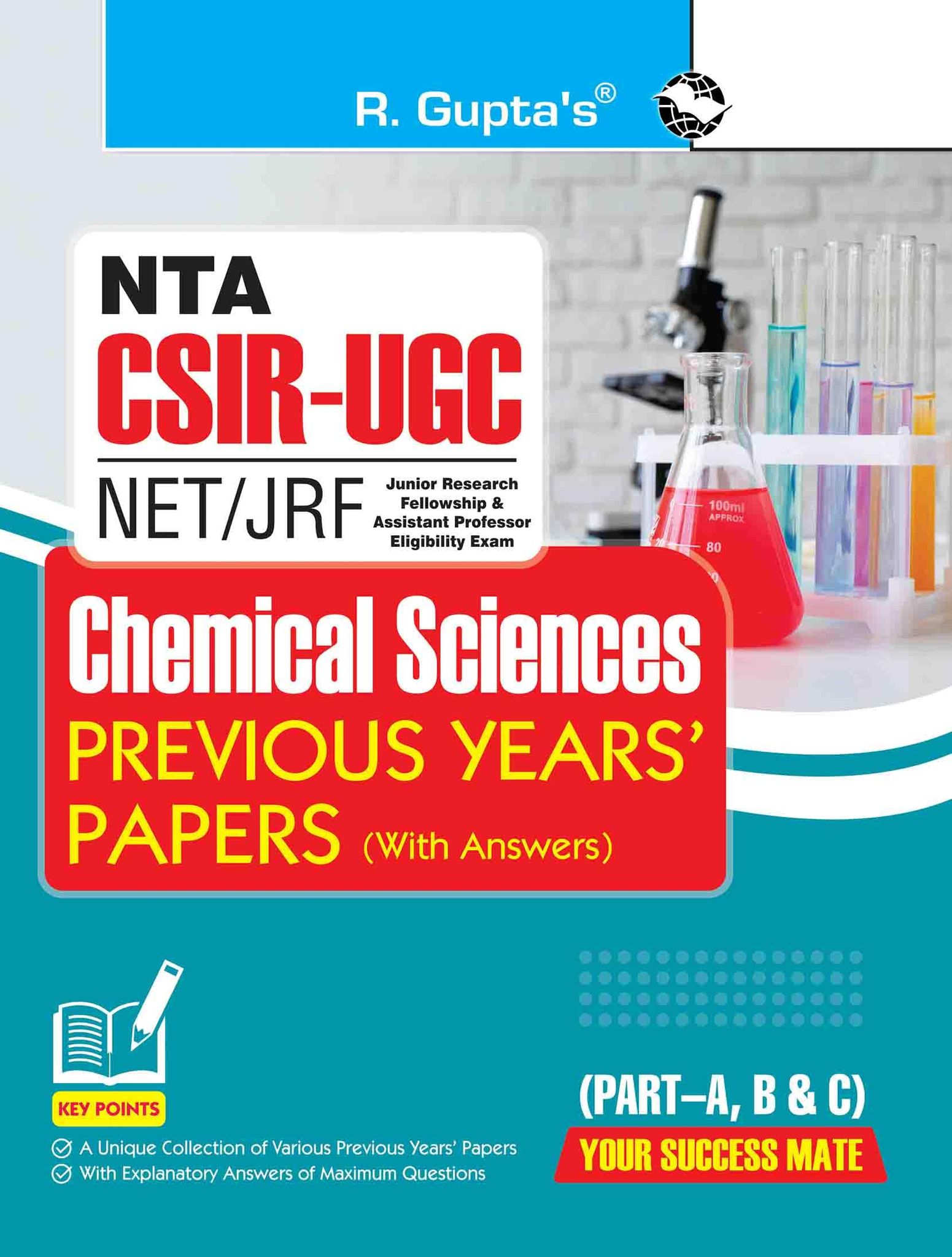 Joint CSIR-UGC NET/JRF: Chemical Sciences � Previous Years' Papers (With Answers) [Paperback] [Jan 16, 2026] RPH Editorial Board