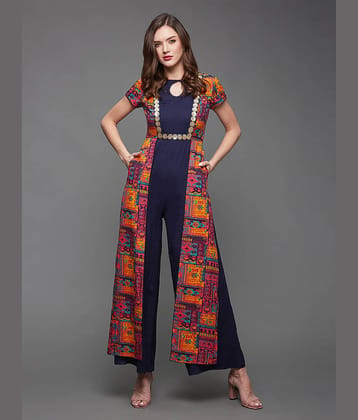 Miss Chase Multicolor Rayon Regular Fit Women's Jumpsuit ( Pack of 1 )