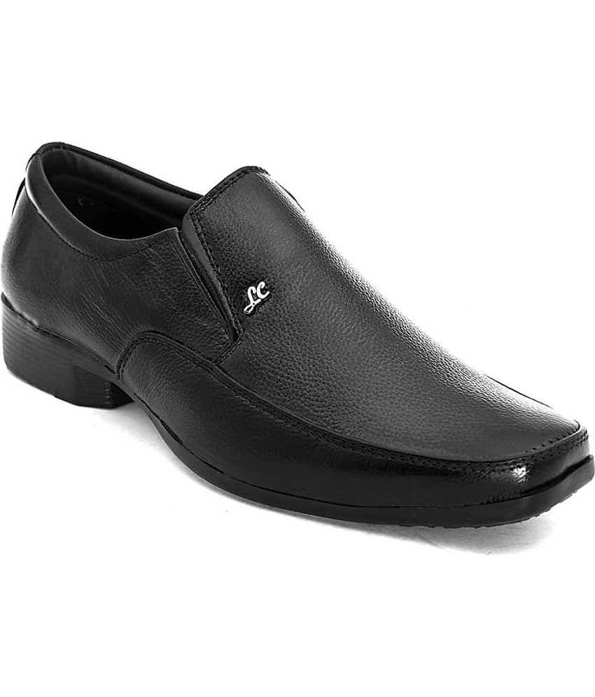 Fashion Victim - Black Men's Slip On Formal Shoes