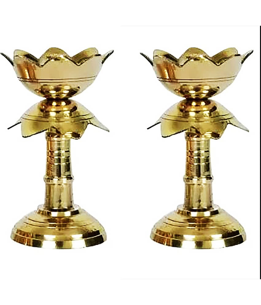 T-KA108 Kamal Stand Diya 4.5 inchs