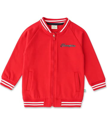 Juscubs Pack of 1 Boys Cotton Sweatshirt ( Red )