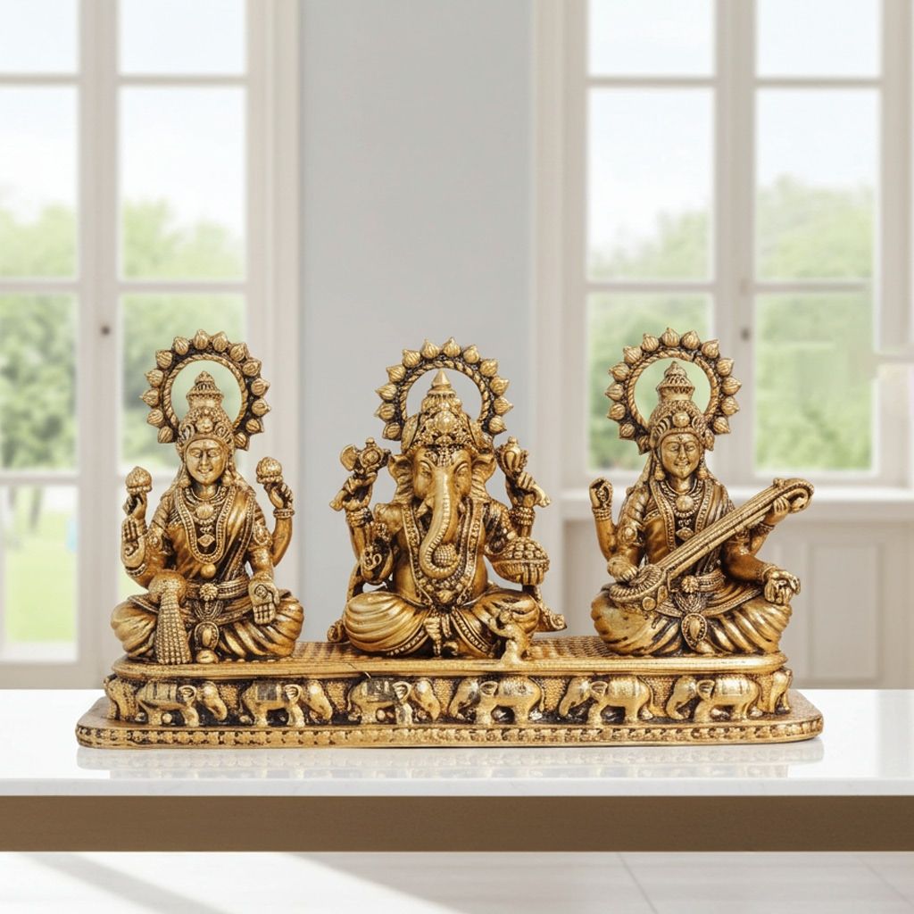 Brass Showpiece LGS God Idol Statue (BSMAS1772 D)