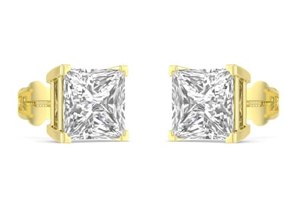Princess Solitaire Studs Princess Solitaire Studs